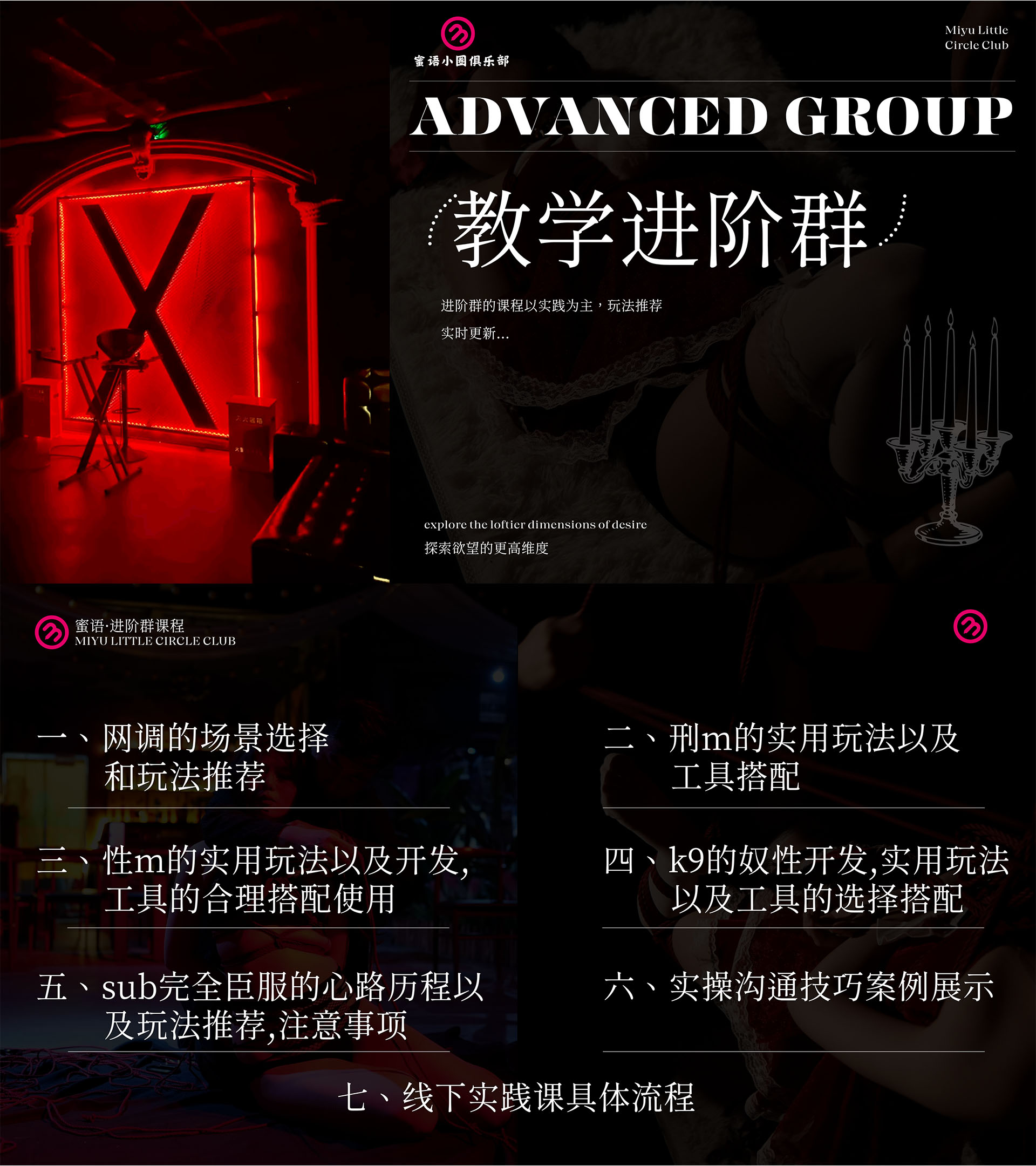 蜜语进阶群目录